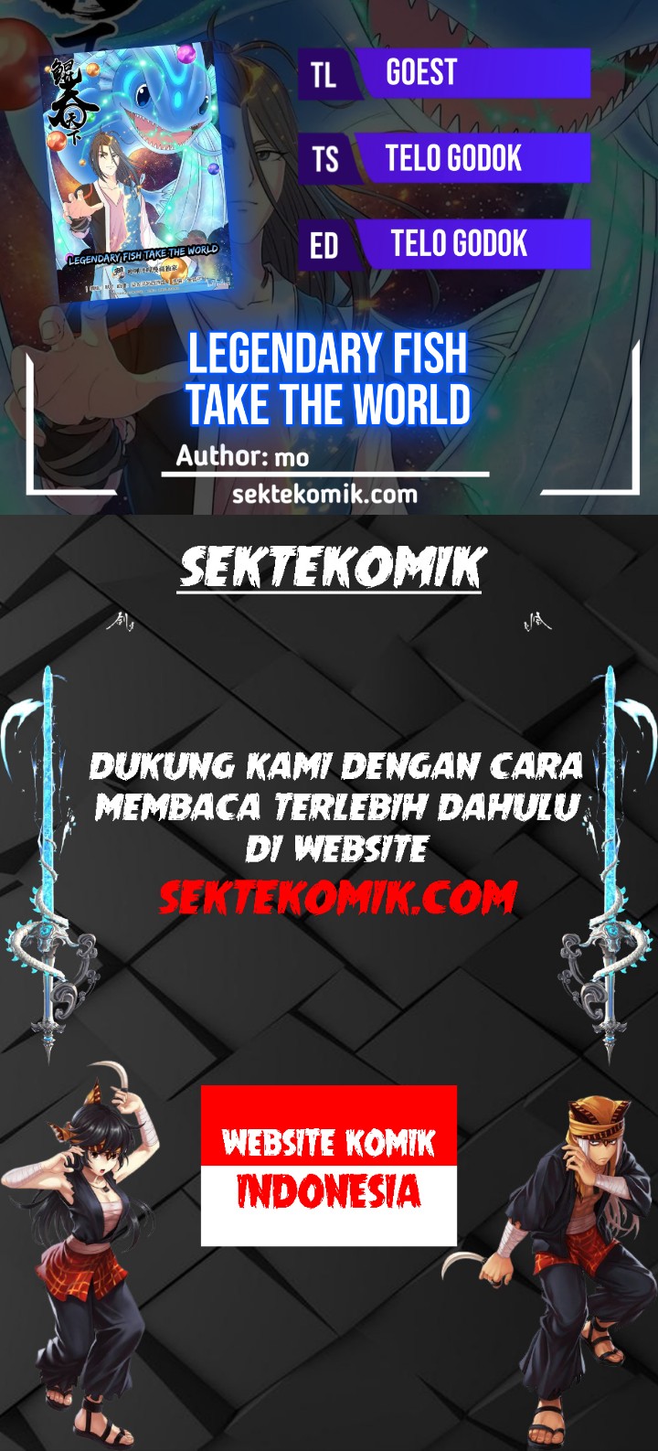 Legendary Fish Take The World Chapter 87 Gambar 1